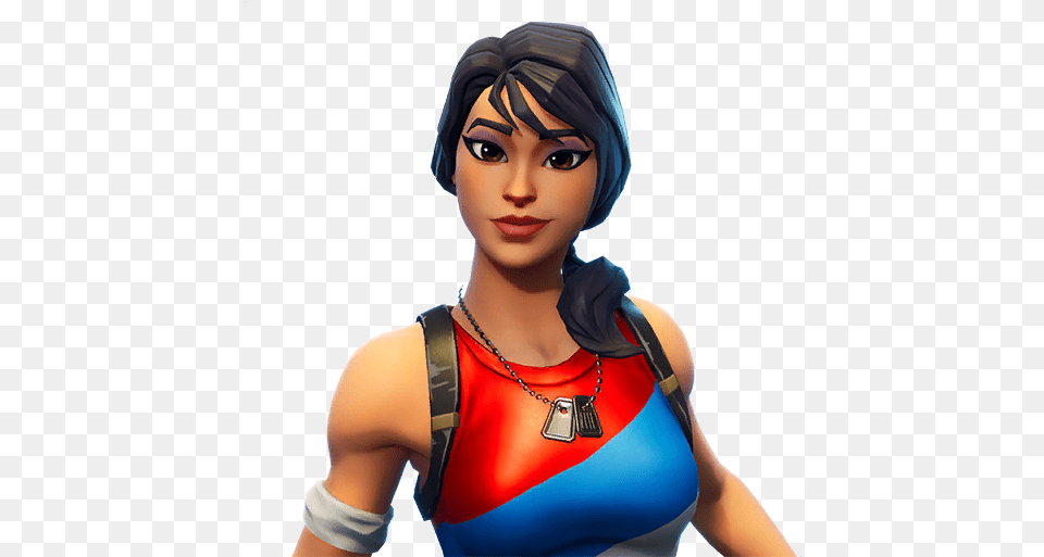 Fortnite Star Spangled Ranger Skin Uncommon Outfit Star Spangled Trooper Fortnite, Woman, Person, Female, Costume Png