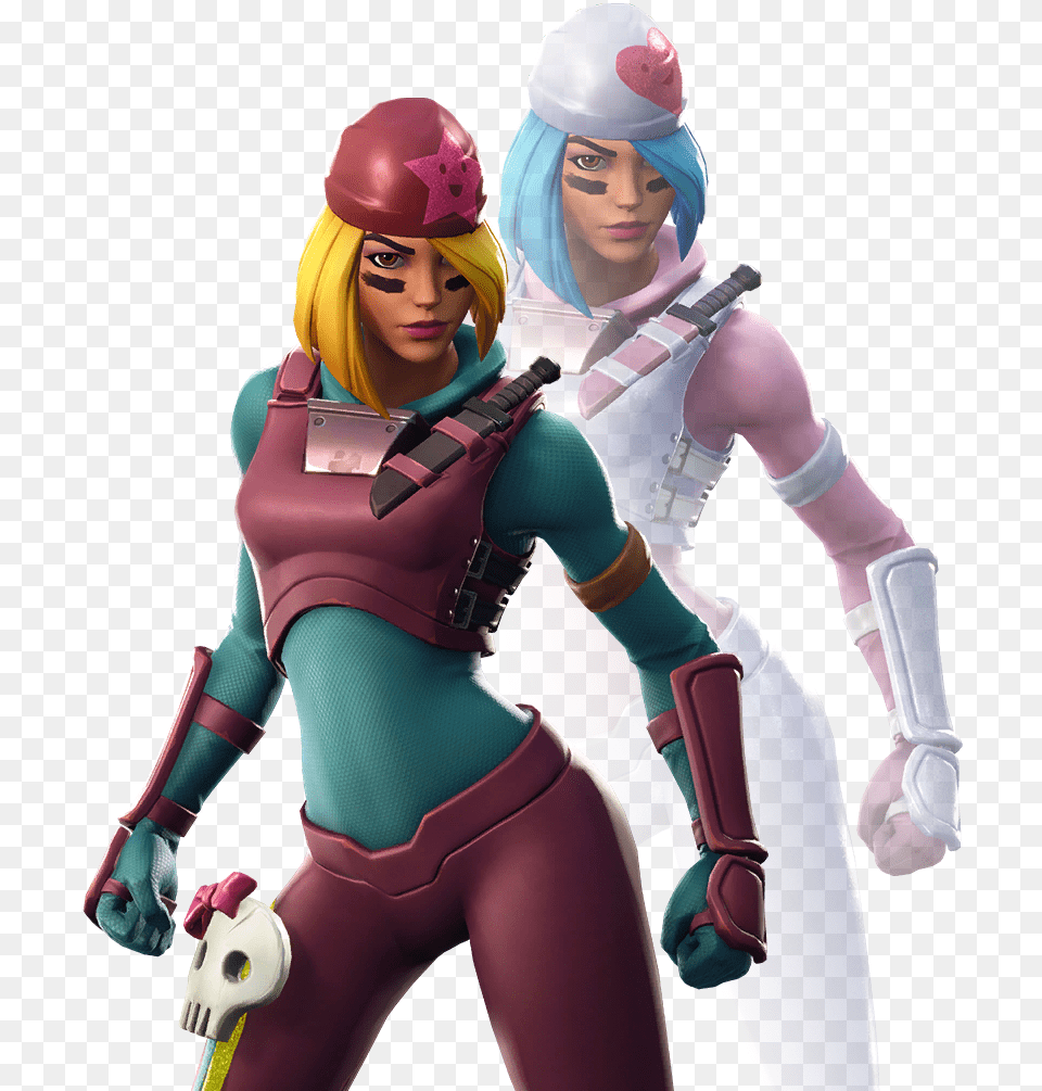Fortnite T Pose Skully Fortnite Skin, Adult, Person, Female, Woman Free Png