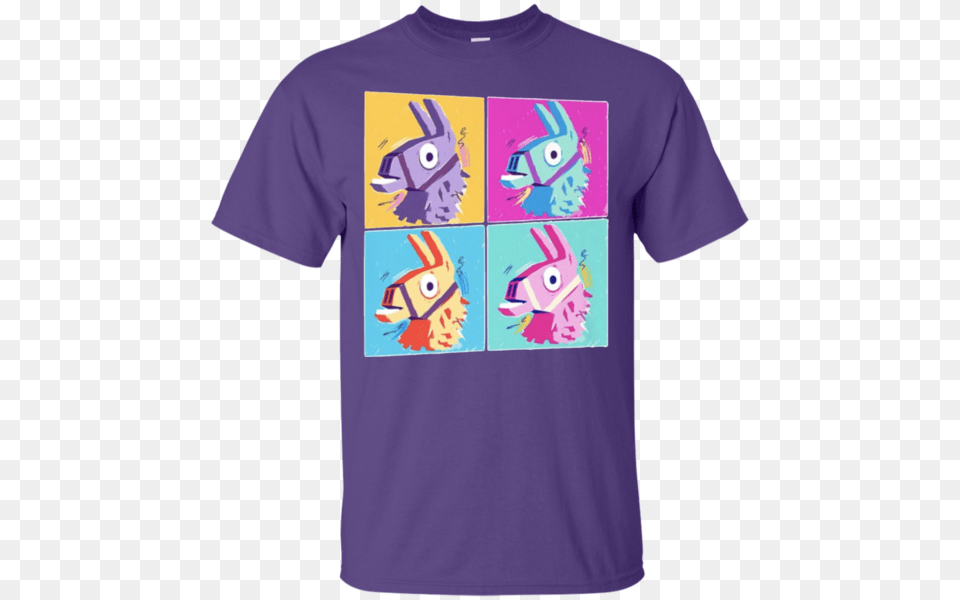 Fortnite T Shirt, Clothing, T-shirt, Purple, Person Free Transparent Png