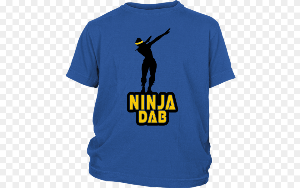 Fortnite T Shirt Ninja Dab, Clothing, T-shirt, People, Person Free Png Download