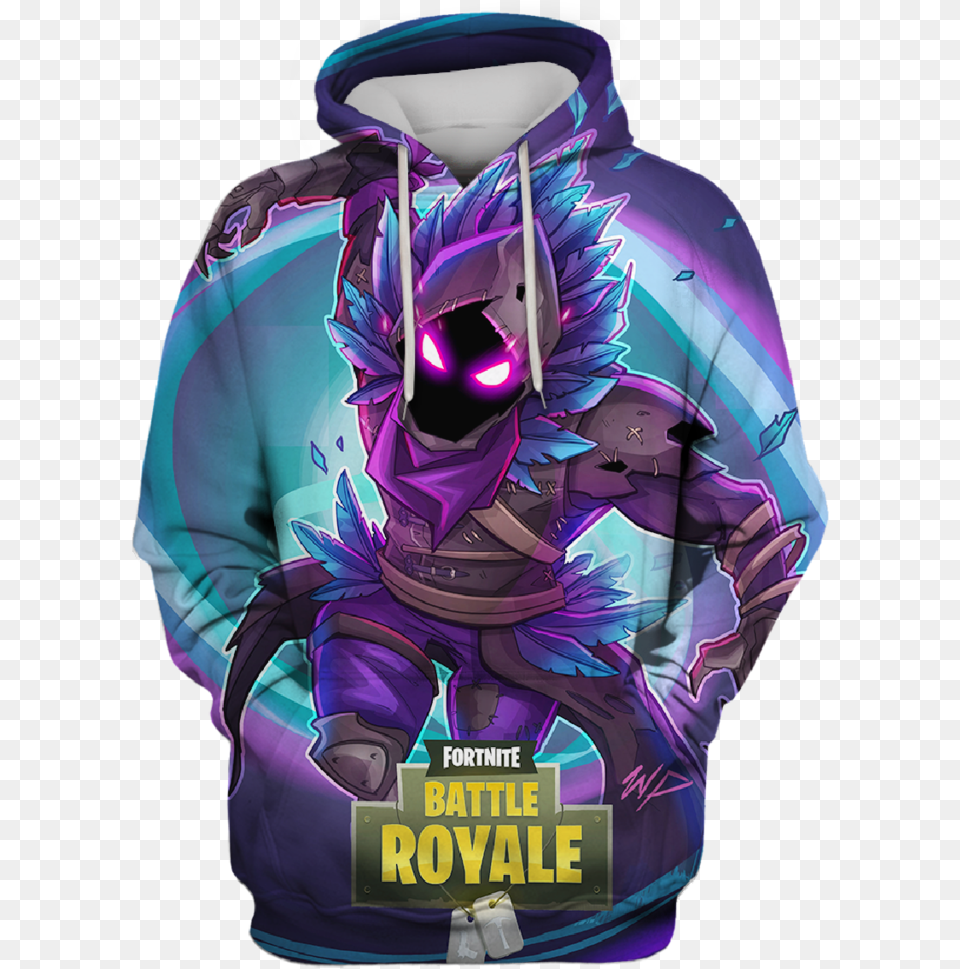 Fortnite The Raven By Puekkers Cool Fortnite Pictures Raven, Sweatshirt, Sweater, Knitwear, Hoodie Free Png Download