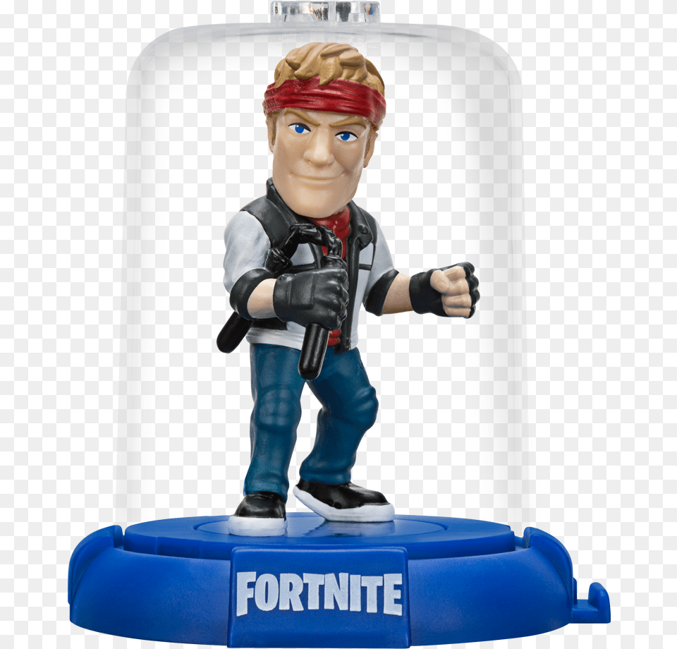 Fortnite Toys Domez Fortnite, Figurine, Person, Face, Head Free Png