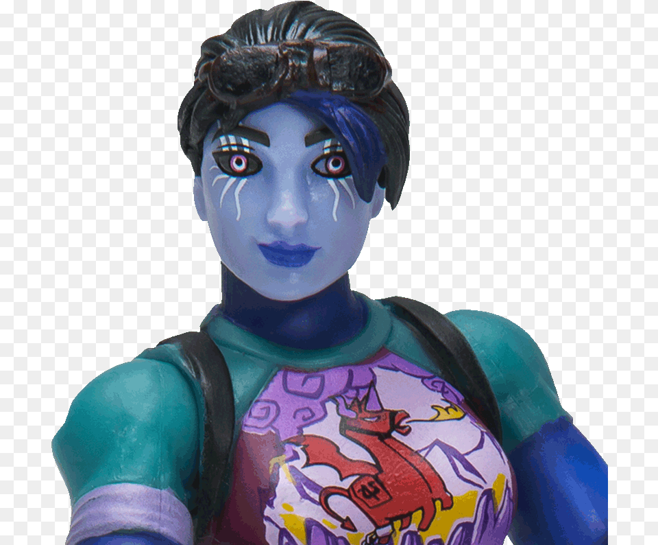 Fortnite Toys Fortnite Dark Bomber, Person, Figurine, Face, Head Png