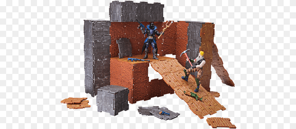 Fortnite Turbo Builder Set, Brick, Wood, Person, Boy Free Png Download