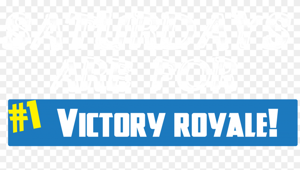 Fortnite Victory Royale Electric Blue, Text, Sticker Free Png