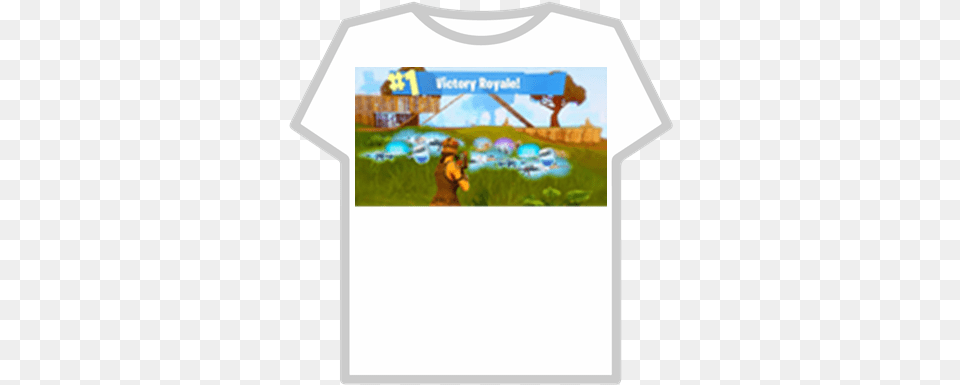 Fortnite Victory Royale Roblox Fortnite Victory Royale Screen, Clothing, T-shirt, Boy, Child Png