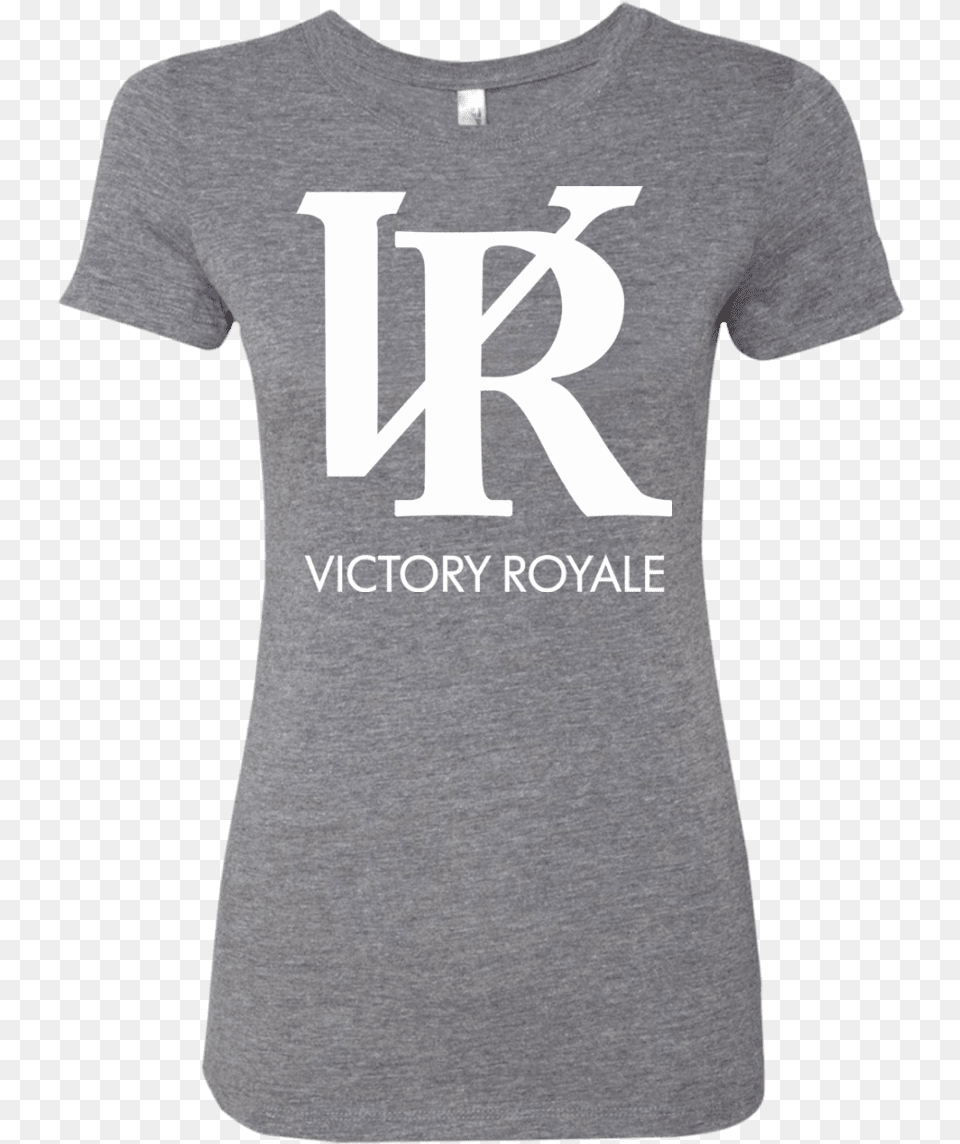 Fortnite Victory Royale Women39s Triblend T Shirt Shirt, Clothing, T-shirt, Person Free Png