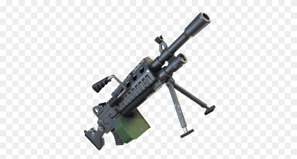 Fortnite Weapon 19 Fortnite Light Machine Gun, Firearm, Machine Gun, Rifle Free Transparent Png