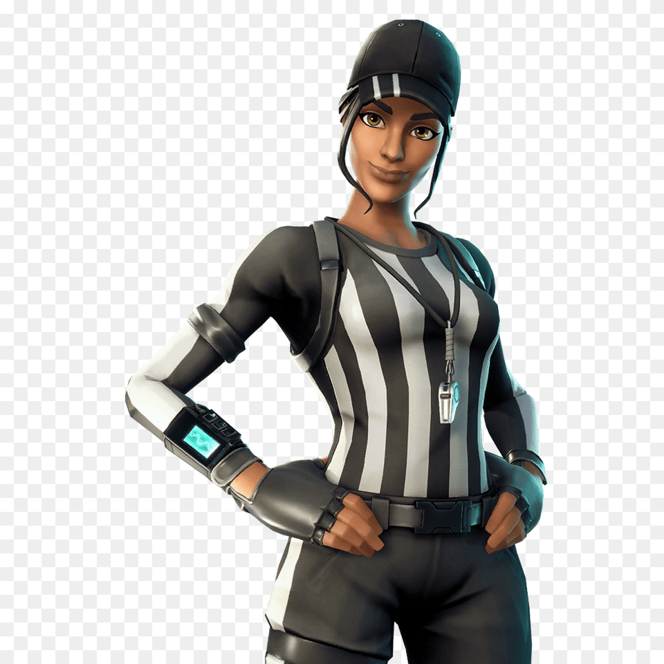 Fortnite Whistle Warrior, Person, People, Helmet, Adult Free Png Download