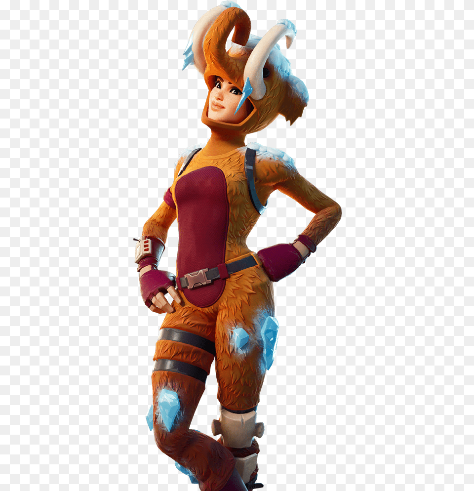 Fortnite Wooly Warrior Skin Fortnite Christmas Skins, Clothing, Costume, Person, Baby Png Image