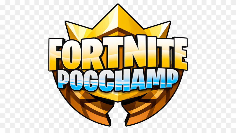 Fortnitepogchamp Logo, Badge, Symbol Png Image