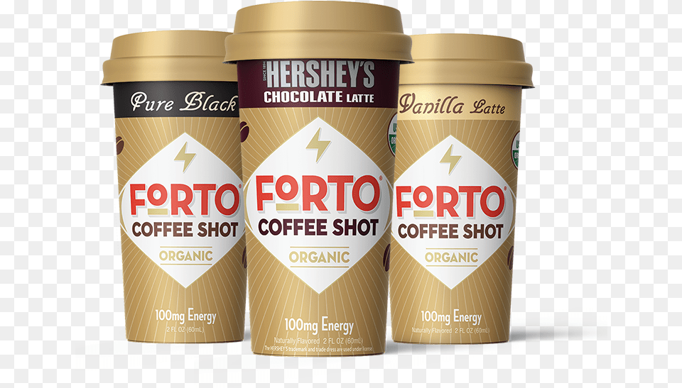 Forto Coffee Shots Forto Organic Coffee Shots, Ice Cream, Food, Dessert, Cream Free Png Download