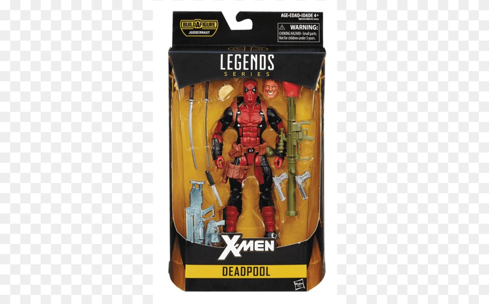 Fortress Geek Fortress Marvel Legends Deadpool Action Figure, Robot, Adult, Female, Person Png Image