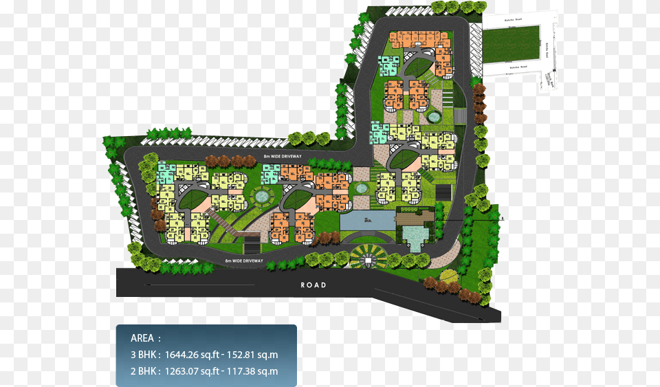 Fortuna Wind Flower Floorplan, Architecture, Plot, Plan, Neighborhood Png Image