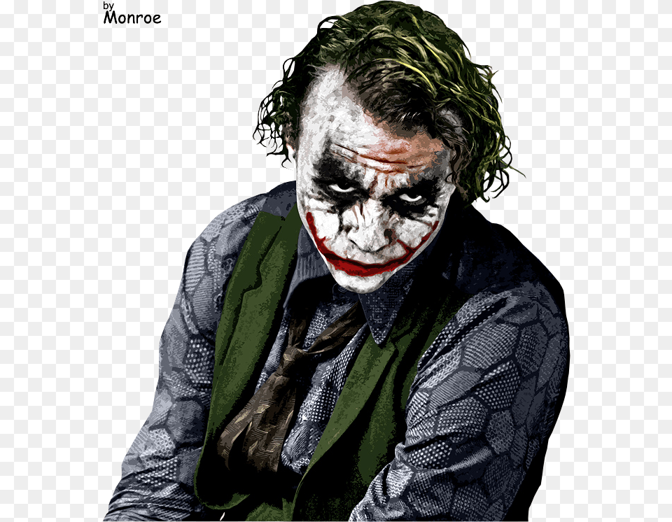 Forum Joker Wallpaper Iphone Heath Ledger Joker Hd, Adult, Face, Head, Male Free Png Download