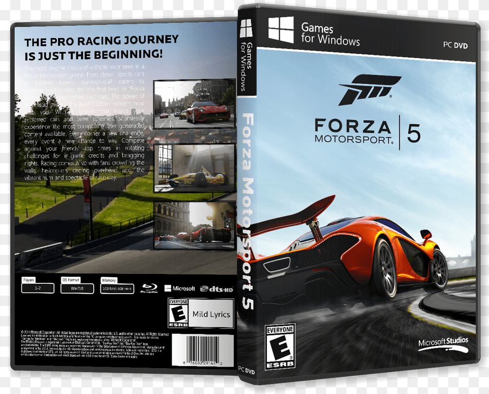 Forza Motorsport 5 Box Cover Forza Motorsport 5 Pc, Wheel, Spoke, Transportation, Machine Png