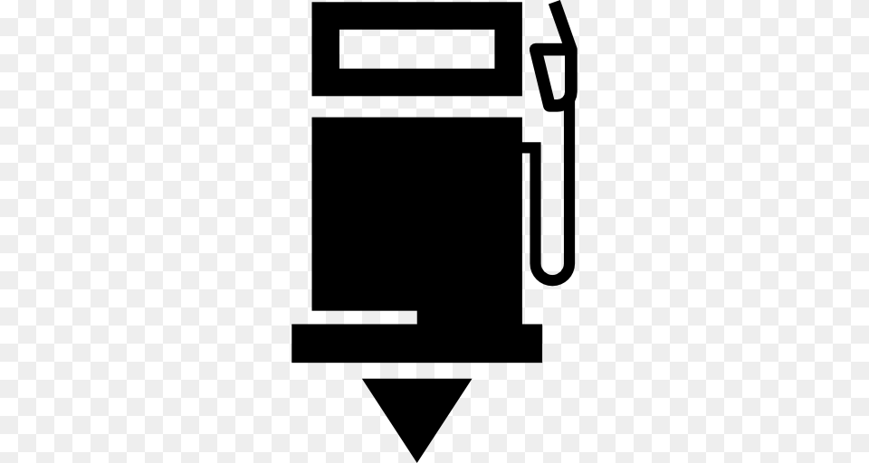 Fossil Icon, Stencil, Machine, Gas Pump, Pump Png