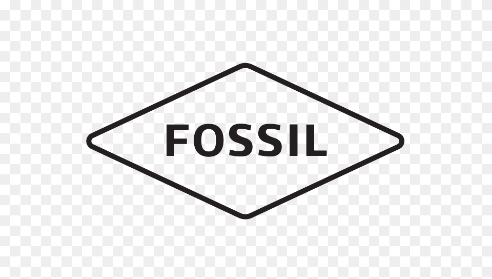 Fossil Logo, Sign, Symbol, Road Sign, Blackboard Free Png Download