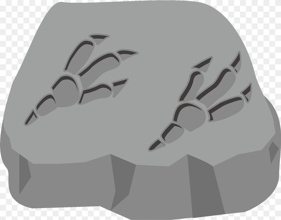 Fossil Of Dinosaur Footprint Clipart, Electronics, Hardware, Ice, Outdoors Free Png Download
