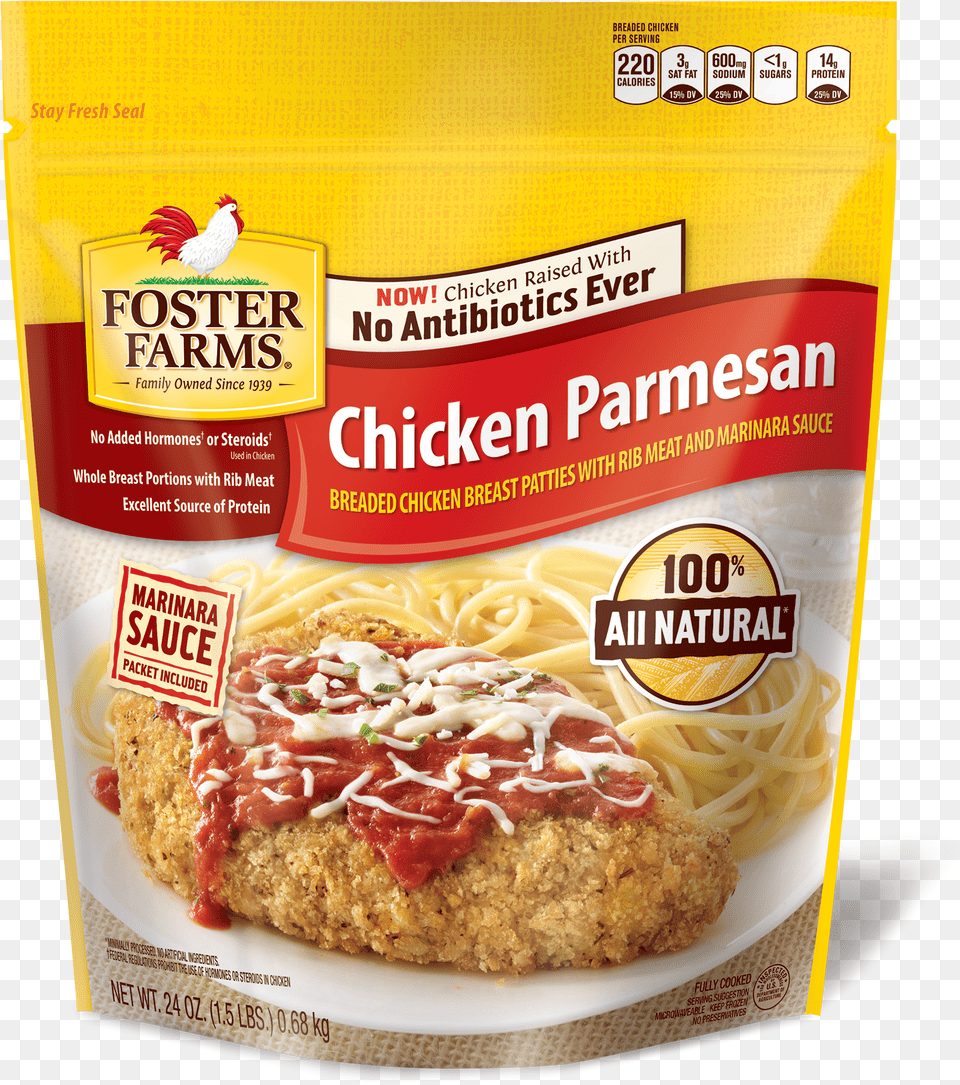 Foster Farms Shredded Chicken, Food, Pasta, Spaghetti, Animal Free Png Download