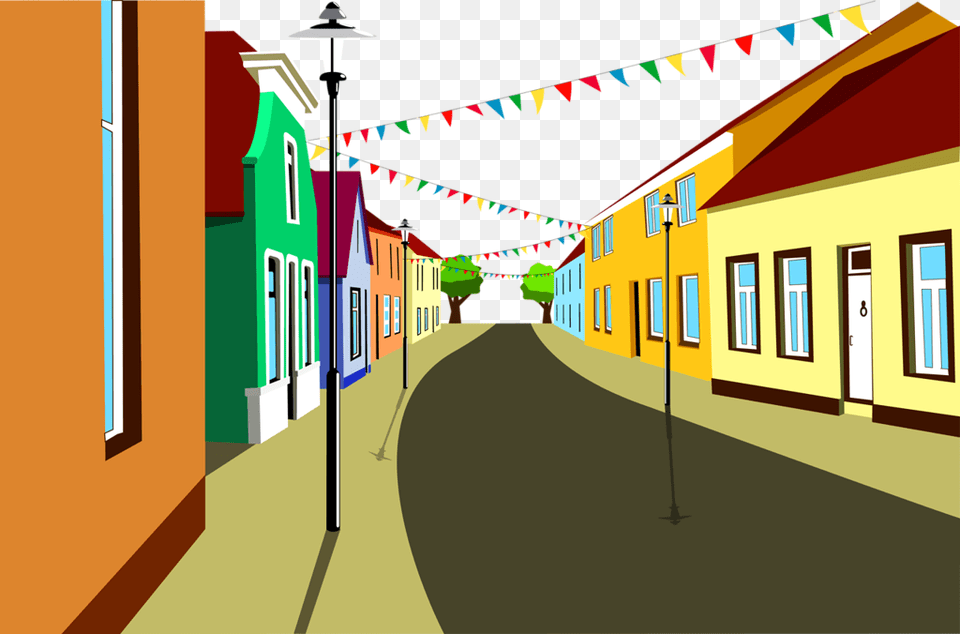 Fotki City Buildings Cartoon City Stickers Backgrounds City Street Vector, Alley, Neighborhood, Road, Urban Free Transparent Png