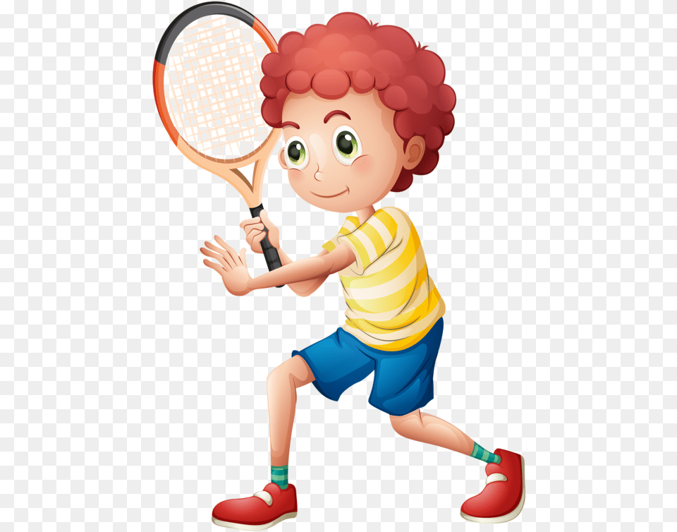 Fotki Clipart Boy School Clipart Animation Schools Tennis Boy Clipart, Baby, Person, Racket, Face Free Transparent Png