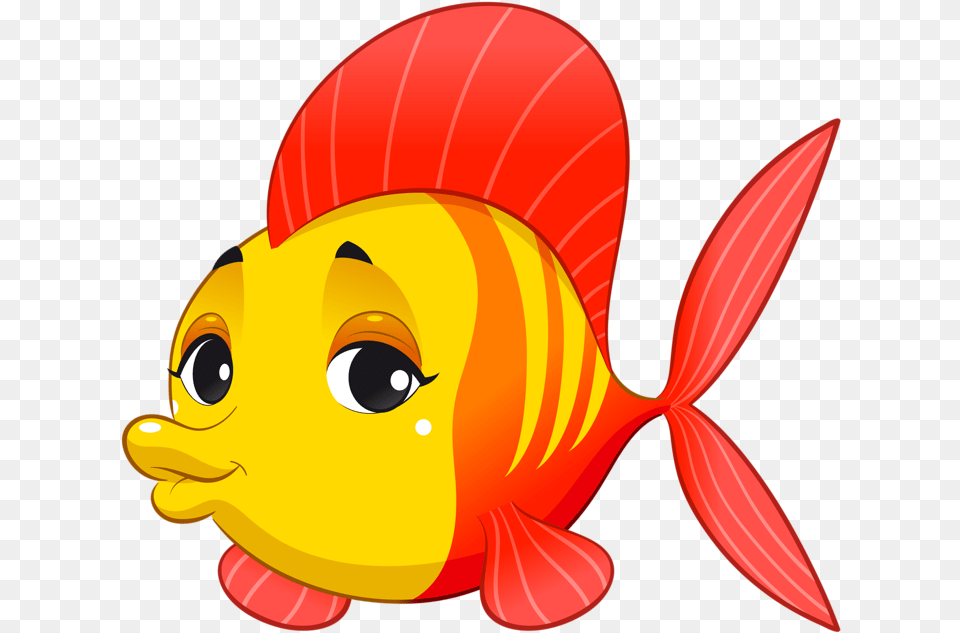 Fotki Painted Flower Pots Fish Swimming Ocean Crafts Desenho De Peixe Colorido, Animal, Sea Life, Goldfish, Shark Free Transparent Png