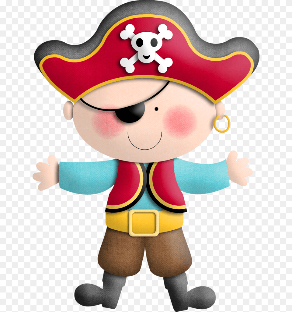 Fotki Pirate Face Pirate Cookies Clipart Boy Digital Baby Pirate Clipart, Person, Head, Doll, Toy Png Image