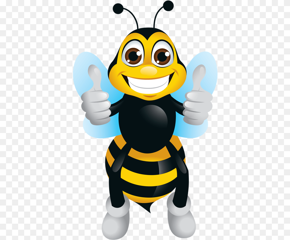 Foto Avtor Soloveika Na Yandeks Bienchen Clipart Fleiiges Bienchen, Animal, Bee, Honey Bee, Insect Png Image