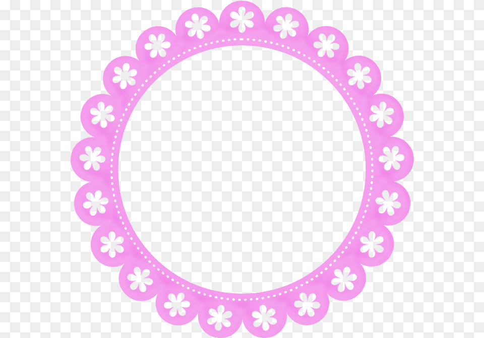 Foto Avtor Sugar Lace Na Yandeks Pink Round Frame, Oval, Purple, Pattern Free Png Download
