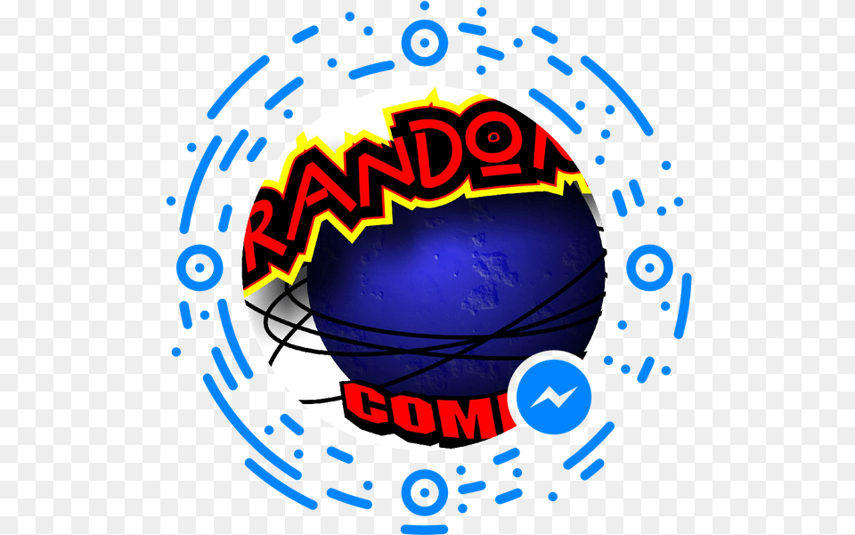 Foto Tomada En Random Comics Por Random Comics El Facebook Messenger Code, Sphere Free Transparent Png