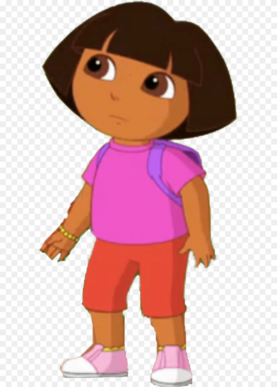 Fotoflexer Photo Dora Explorer Dora The Explorer Dora, Baby, Person, Cartoon, Face Png