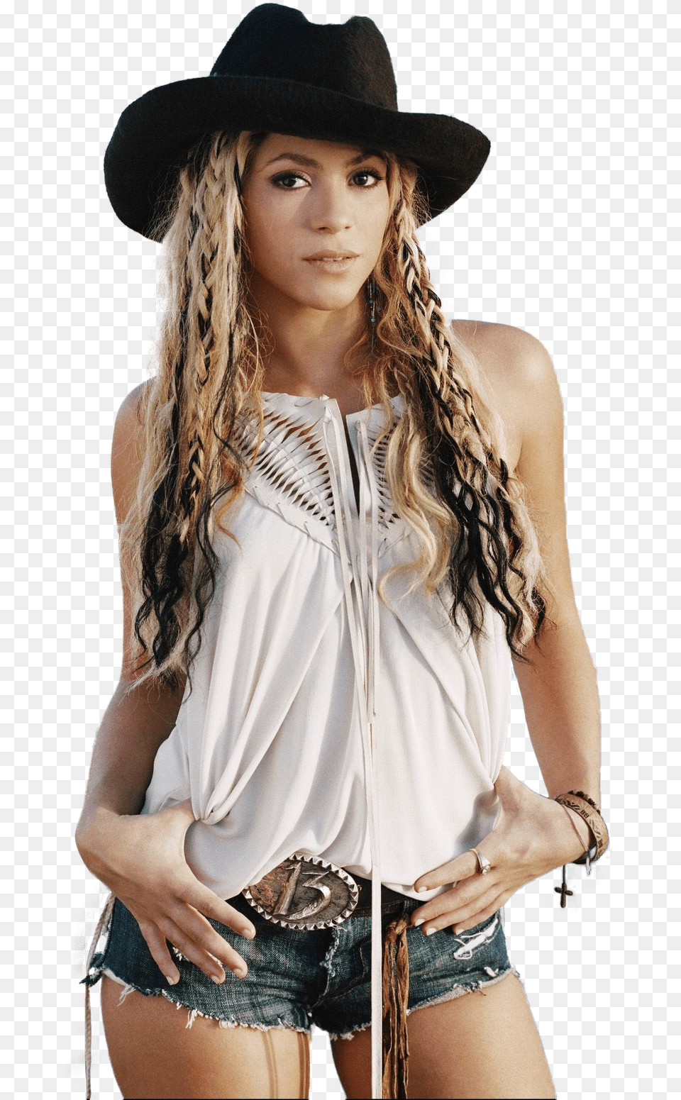 Fotografas De Shakira Shakira Hat, Clothing, Beachwear, Adult, Female Free Transparent Png