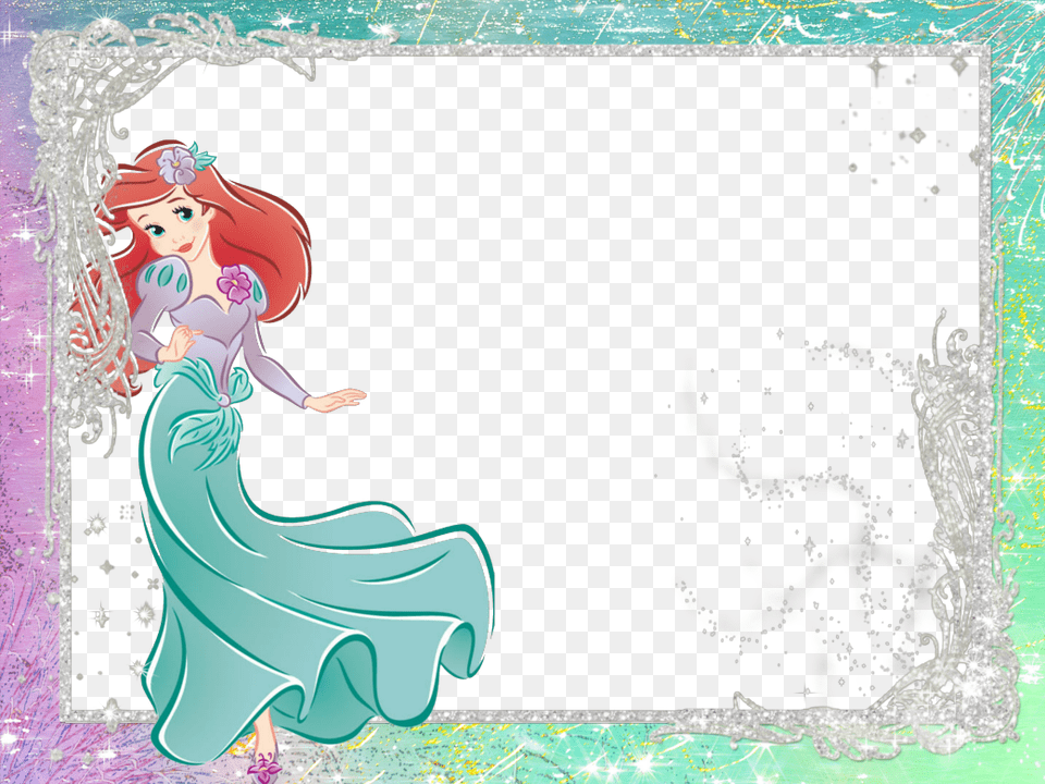 Fotomontaje De La Sirenta Disney, Book, Comics, Person, Publication Png Image