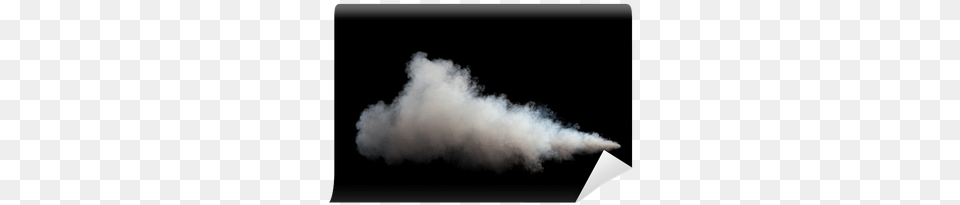 Fotomural Humo Blanco Sobre Fondo Negro Smoke On Black Background, Pollution Free Transparent Png