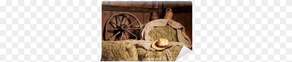 Fotomural Interior De Una Granja Rural Barn Party With Hay Stack, Clothing, Countryside, Hat, Nature Png Image