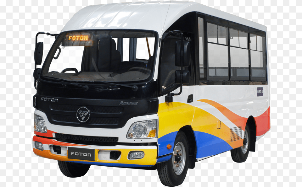 Foton Jeepney, Bus, Transportation, Vehicle, Minibus Free Png