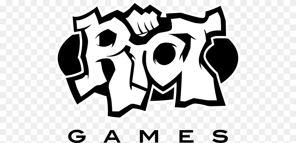 Founded In 2006 The Video Games Publisher Riot Games Riot Games Logo, Stencil, Body Part, Person, Hand Png