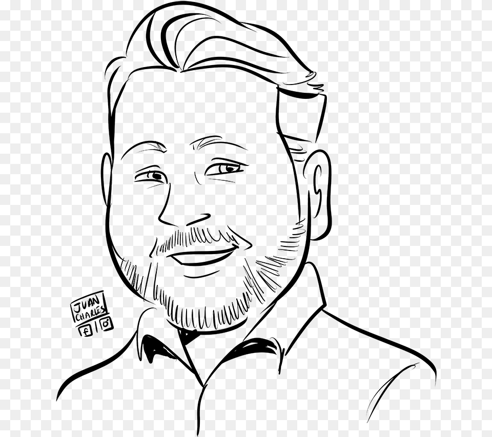Founder Of Guy Cartoon, Gray Png Image