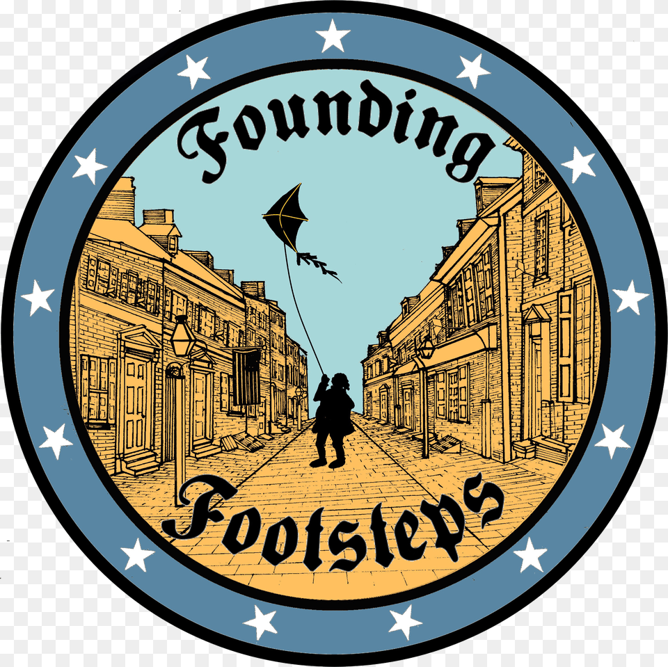 Founding Footsteps Logo Illustration Png Image