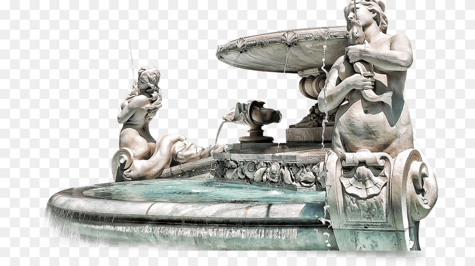 Fountain, Architecture, Water, Baby, Person Free Transparent Png