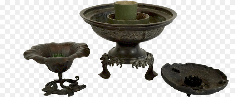 Fountain, Bronze, Candle, Glass, Pottery Free Png