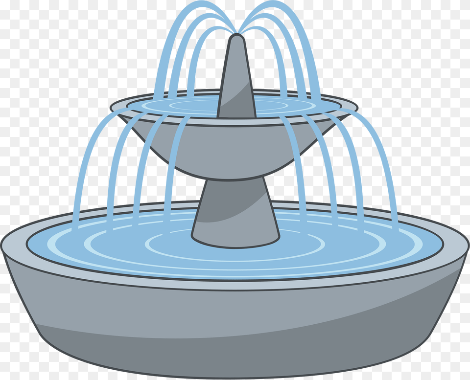 Fountain Clipart, Architecture, Water, Boat, Transportation Free Transparent Png