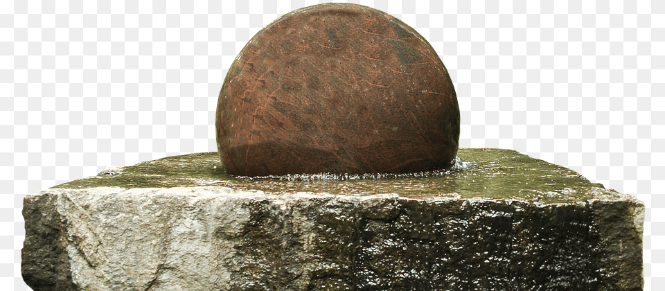 Fountain Decorative Fountains Water Water Feature Sphere Fountain Transparent, Rock, Mineral, Slate Free Png