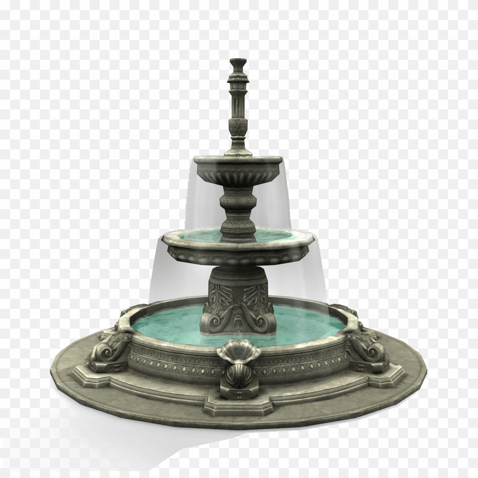 Fountain Download 3d Max Fountain Block, Architecture, Water, Bronze, Chess Png