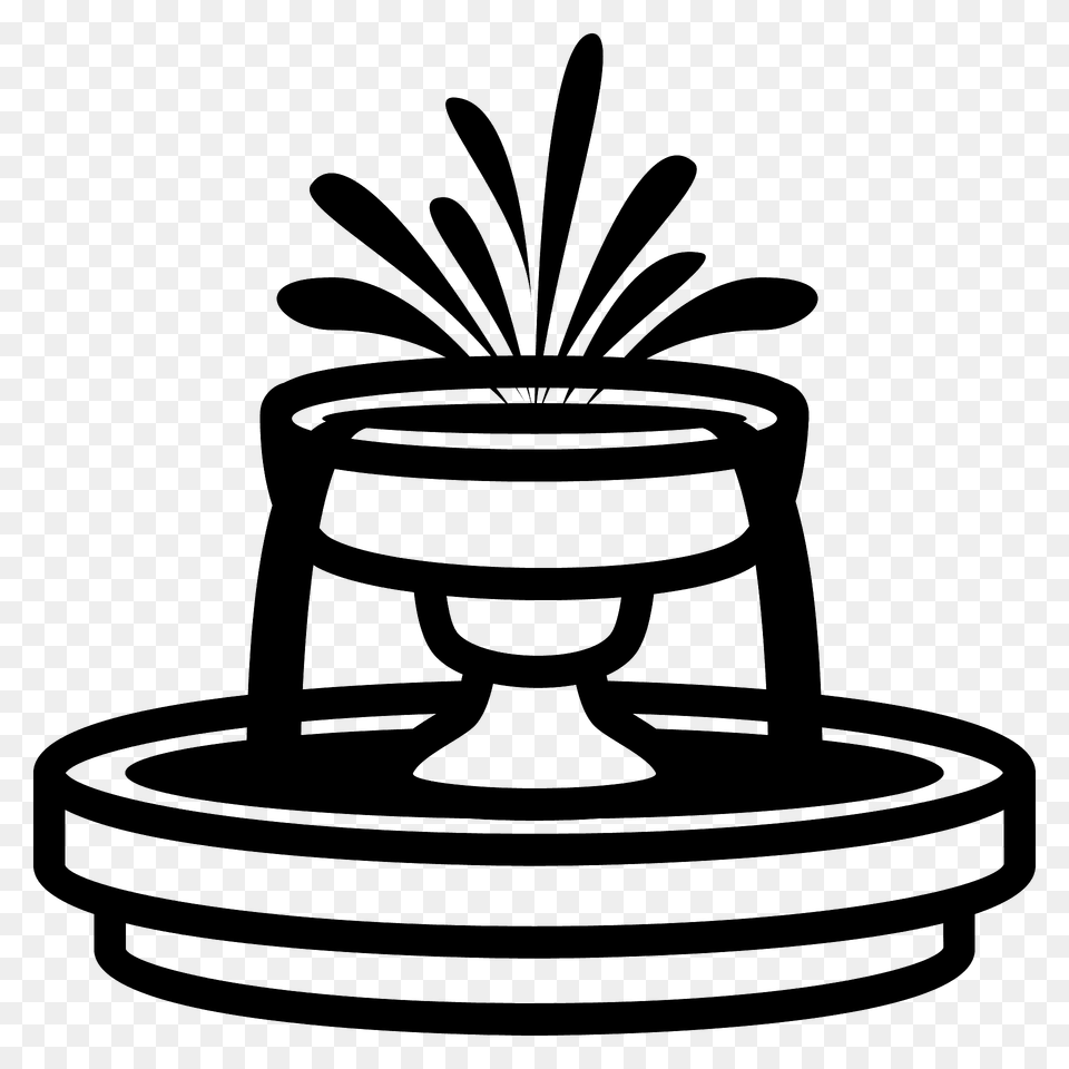 Fountain Emoji Clipart, Architecture, Water Free Png