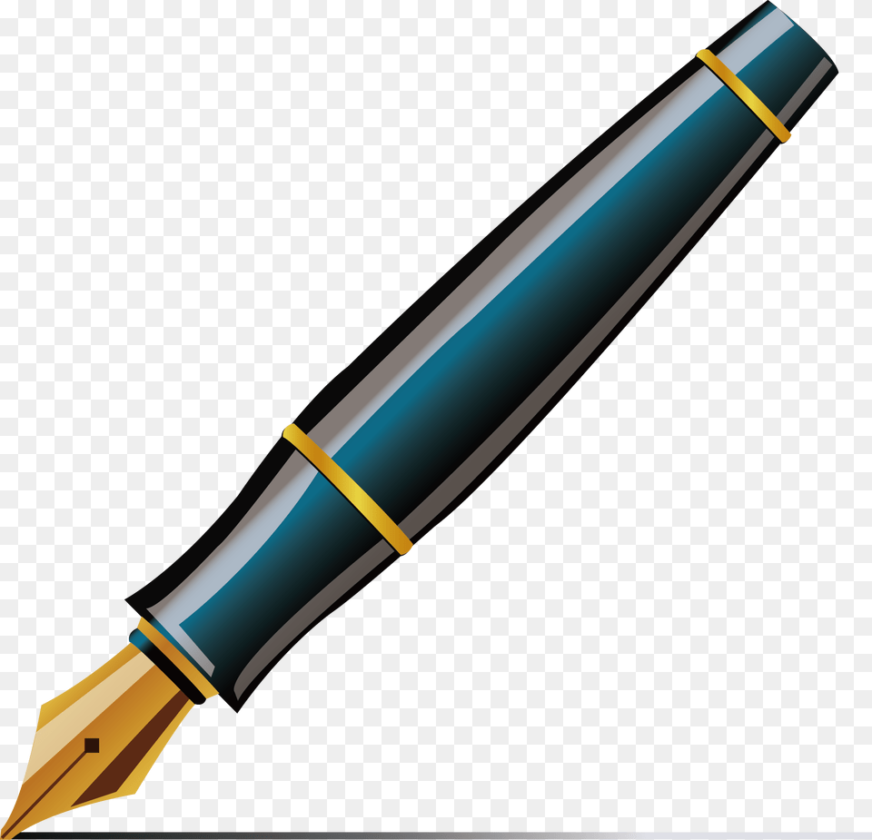 Fountain Pen Ballpoint Pen Quill Clip Art, Fountain Pen, Smoke Pipe Free Png