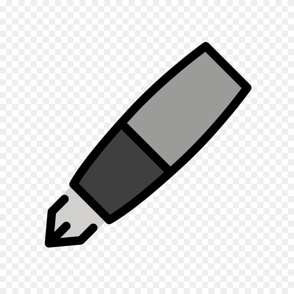 Fountain Pen Emoji Clipart, Marker Png