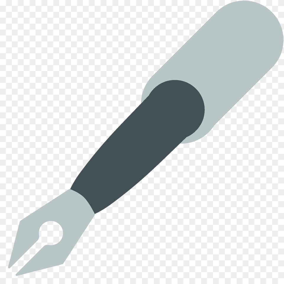 Fountain Pen Emoji Clipart, Device, Rocket, Weapon Png Image
