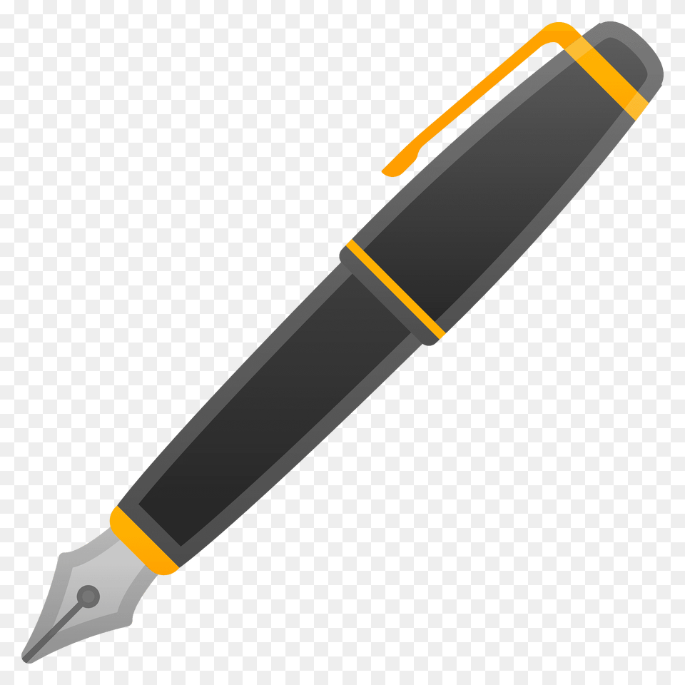 Fountain Pen Emoji Clipart, Fountain Pen, Blade, Razor, Weapon Png